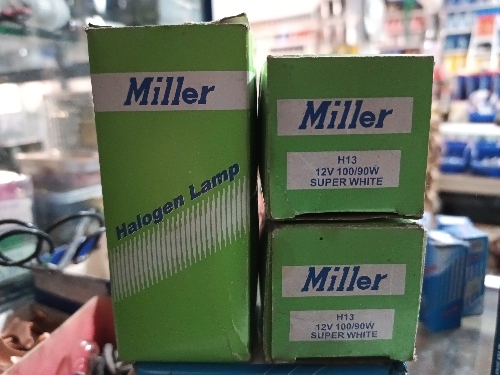 BOMBILLO MILLER H13  12V  100/90W
