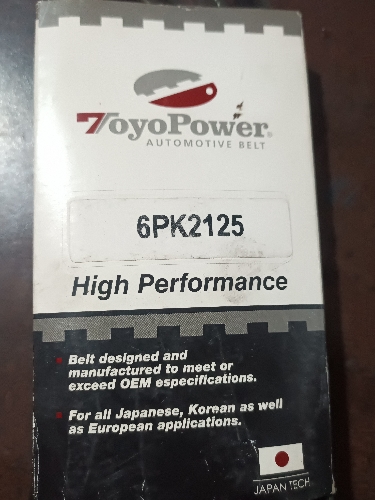 FAJA MICRO-V  6PK2125