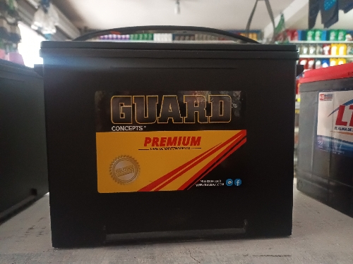 BATERIA GUARD 600 AMP  PREMIUM  EN FRIO Y 750 AMP EN CALIENTE