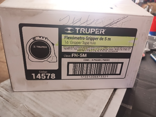 FLEXOMETRO GRIPPER DE 5m