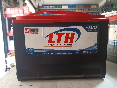 BATERIA CHAPARRA LTH 937 AMPERIO FRIO 750 AMPERIOS EN CALIENTE