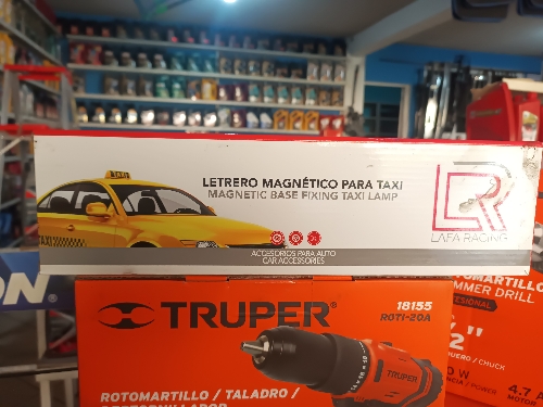 BURBUJA PARA TAXI AMARILLO