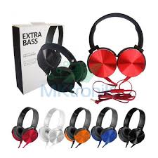 Diadema Extra Bass Mdr-450 JK
