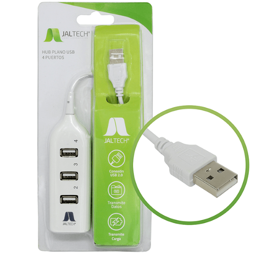 Hub Plano Usb 4 puertos