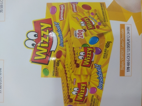 Choc confete Amendupa wizzy c24