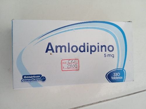 Amlodipino tabletas 5 mg coaspharma