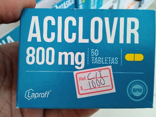 Aciclovir tabletas 800mg/laproff