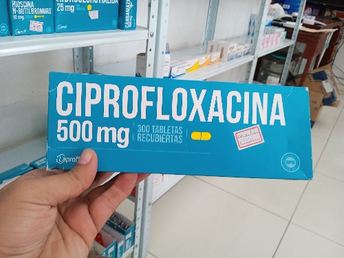 Ciprofloxacina 500mg laproff
