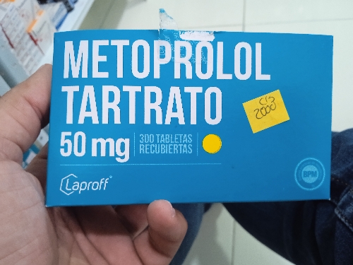 Metoprololtabletas 50mg/ laproff