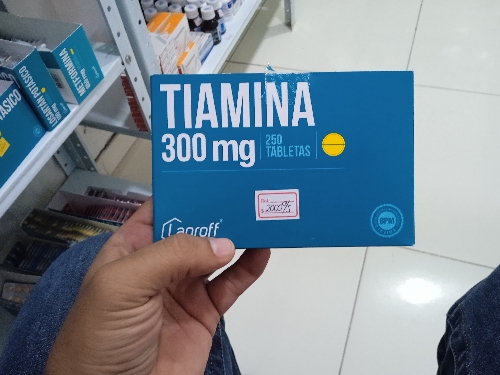 Tiamina tabletas300 mg laproff ki