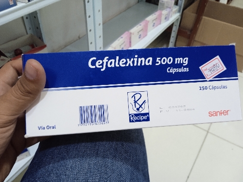 Cefalexina 500mg recipe