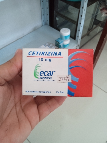 Cetirizina 10mg ECAR
