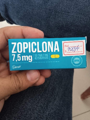 Zopiclona tabletas  7,5 mg laproff