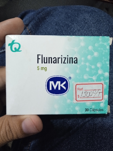Flunarizina tabletas 5 mg MK