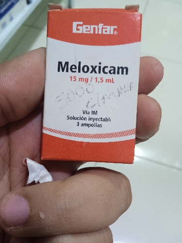 Meloxicam 15 mg inyectable