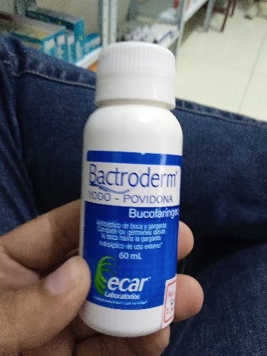 Bactroderm bucofaringeo x 60ml ecar