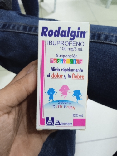 Rodalgin / ibuprofenp jarabe  x 120ml