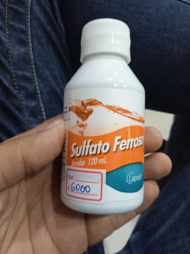 Sulfato ferroso jarabe x 120ml - laproff