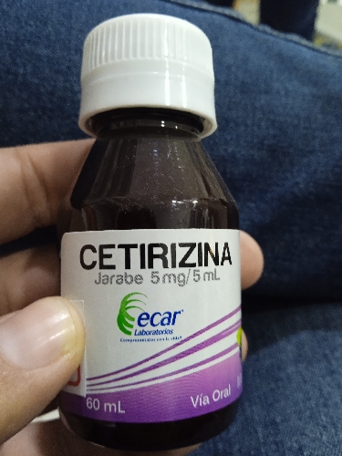 Cetirizina jarabe 5mg - Ecar