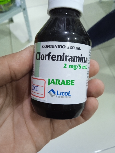 Clorfeniramina 2mg jarabe - Licol