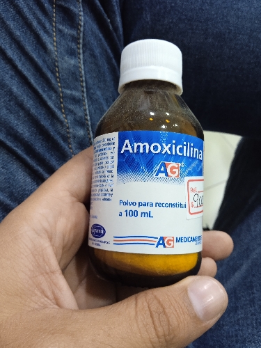 Amoxicilina suspension X 100ml AG