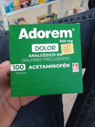 Adorem tabletas 500mg