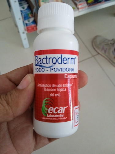 Bactroderm espuma x 60 mil - Ecar