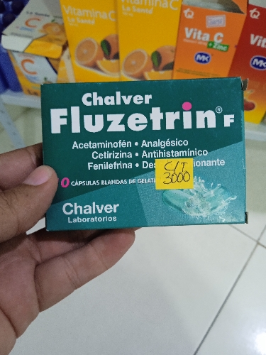 Fluzetrin f capsulas