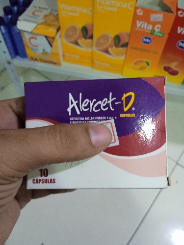 Alercet- D  tabletas