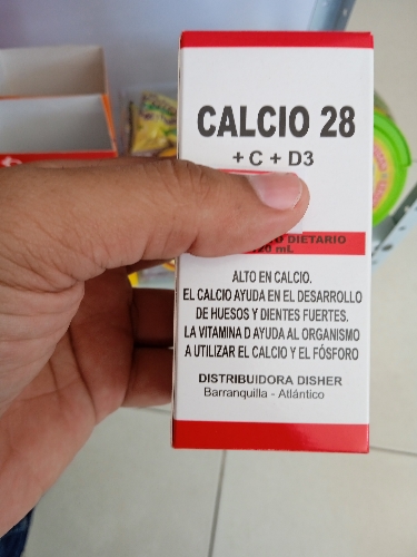 Calcio 28  jarabe
