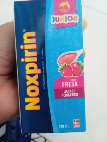 Noxpirin junior  jarabe fresa x 120ml