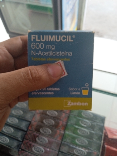 Fluimucil 600mg - pastilla