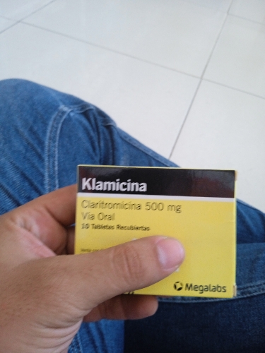 Klamicina x 10 tab - megalabs