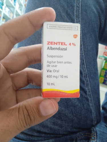 Zentel 4 - albendazol x 10ml