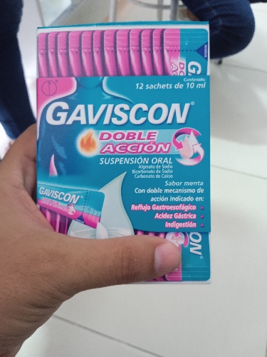 Gaviscon doble acción sobre
