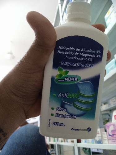 hidróxido de aluminio suspensión x 360 ml coaspharma