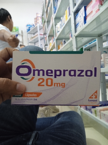 Omeprazol capsulas 20mg sobre x 15- farmacol