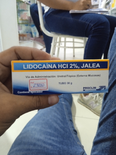 Lidocaina HCI 2% jalea x 30g