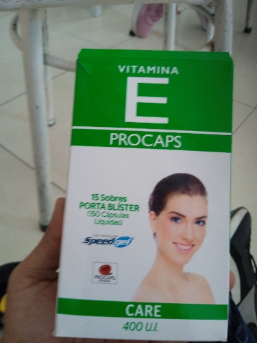 vitamina E 400 ui prcaps capsulas
