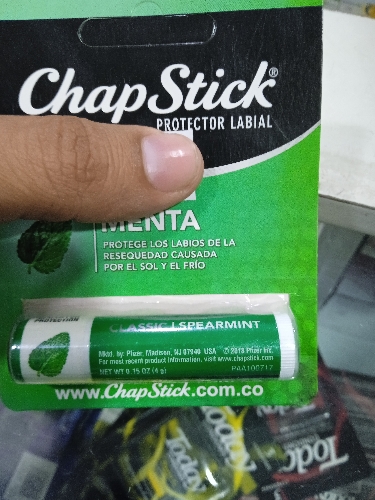Chap stick menta