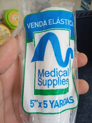 Venda elástica 5x5 yardas