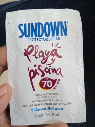 Sundown protector solar x 8ml Jhonson