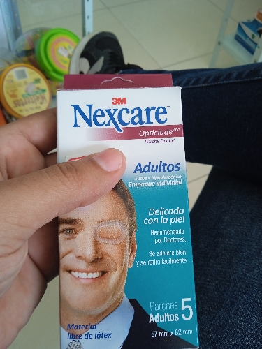 Parche ocular adultos nexcare