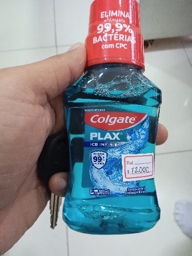 Enjuague bucal Colgate plax ice Infinity x 180ml