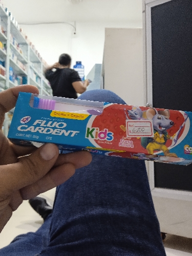 Fluo cardent kids con flúor x 50g