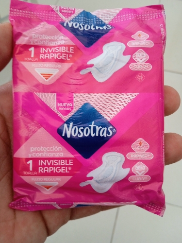 TOALLAS NOSOTRAS INVISIBLE RAPIGEL X 12
