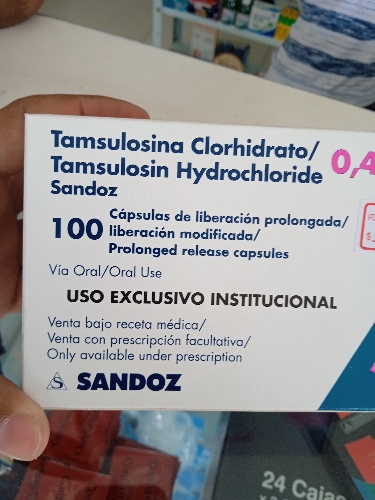 tamsulosina capsulas/ sandoz