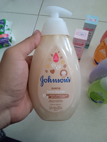 Johsons avena baño líquido x 400ml