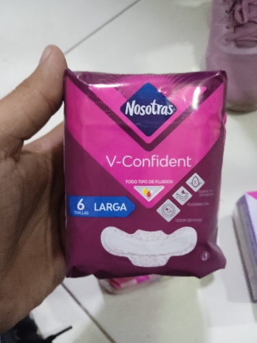 Nosotras v confident x 6 toallas
