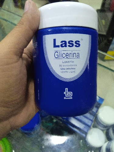 supositorio glicerina